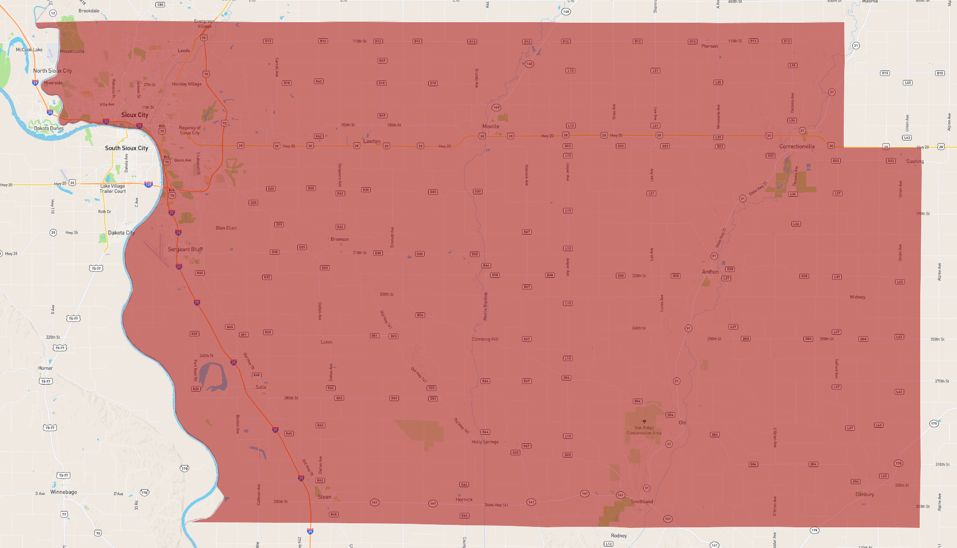 Iowa Woodbury County