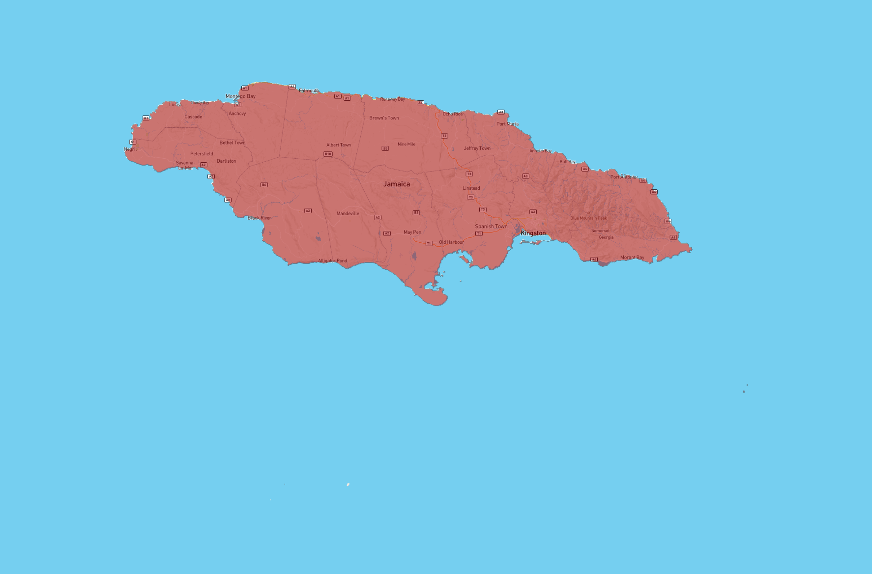 Jamaica atlasbig