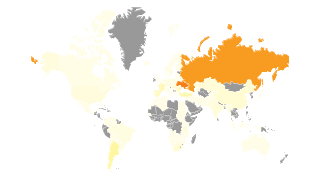 Wereldproductie van zonnebloemolie per land Thumbnail