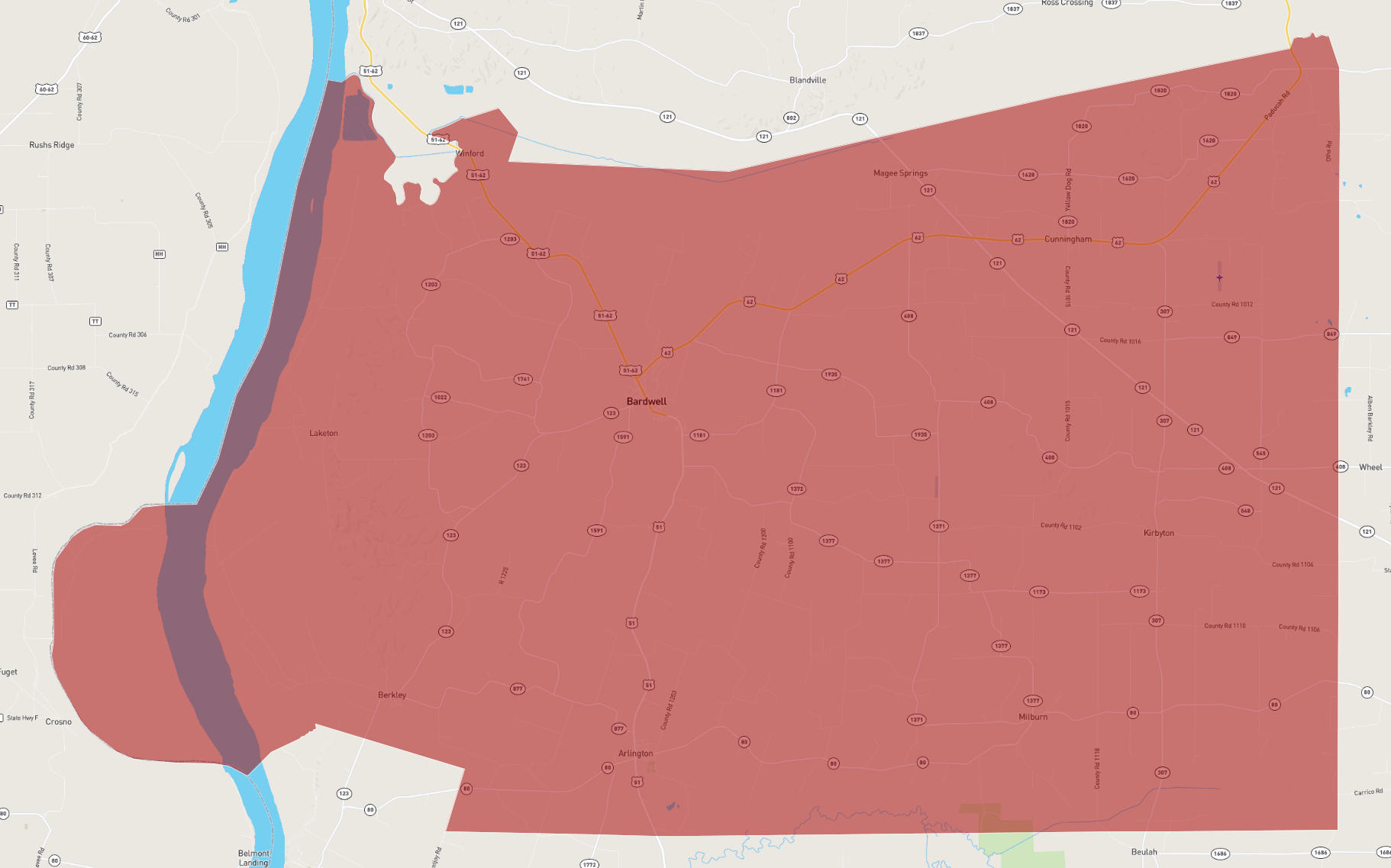 Kentucky Carlisle County