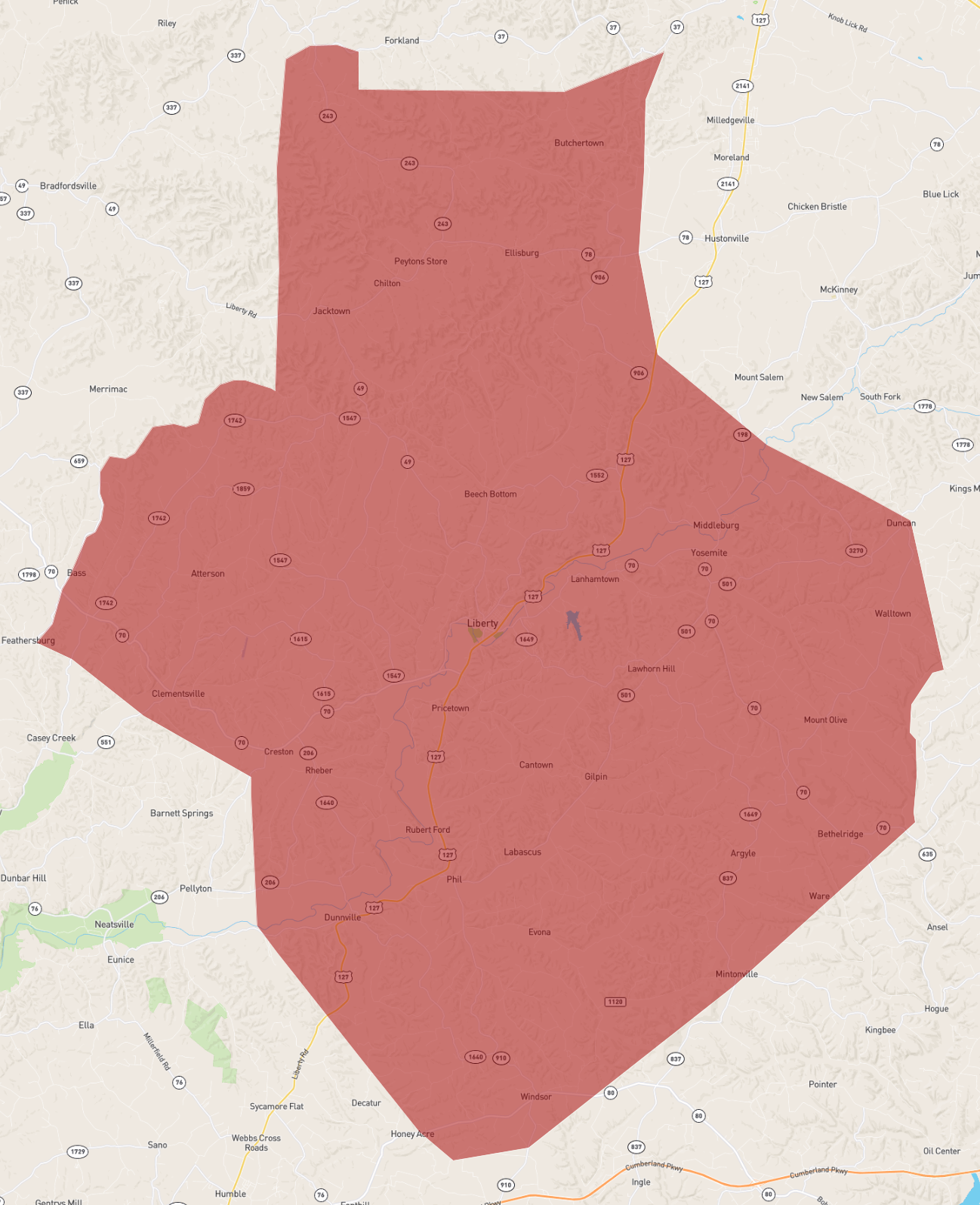 Kentucky Casey County