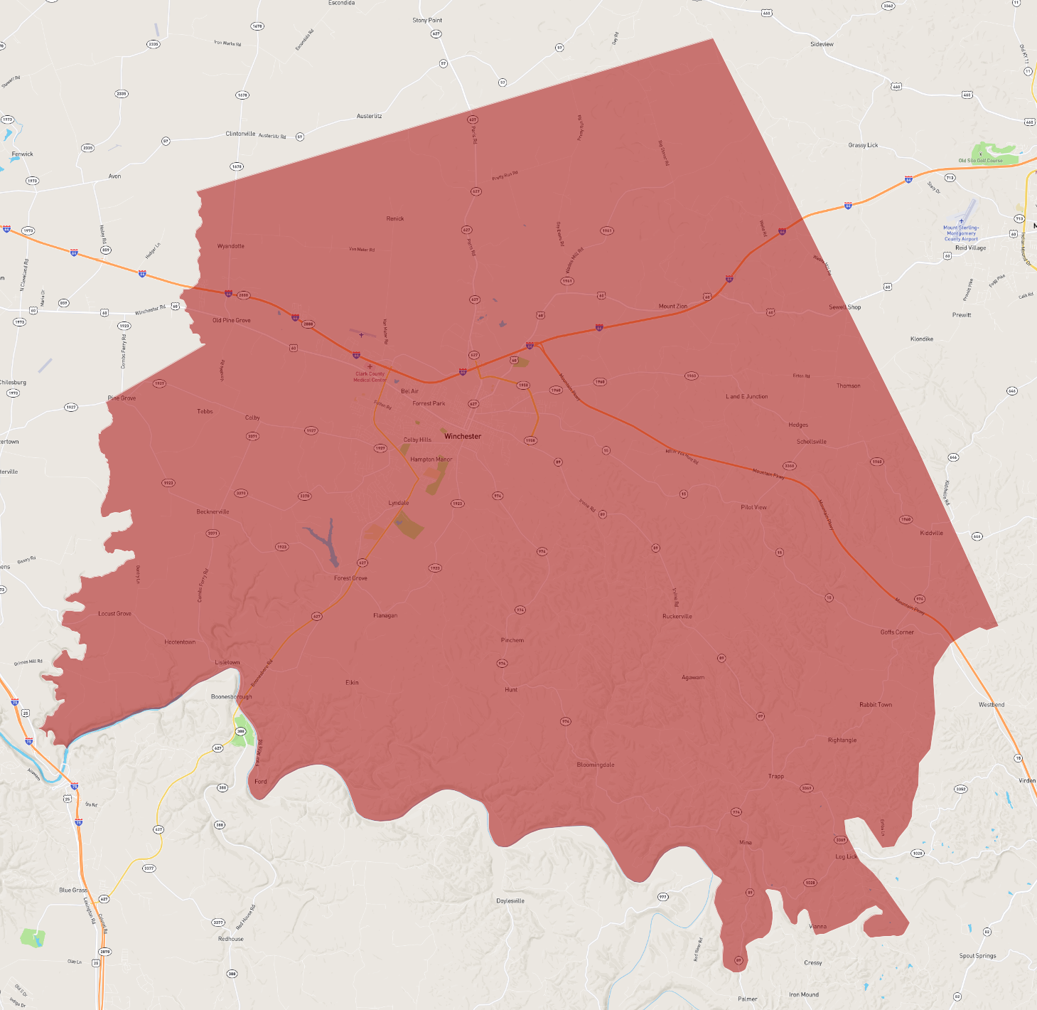 Kentucky Clark County