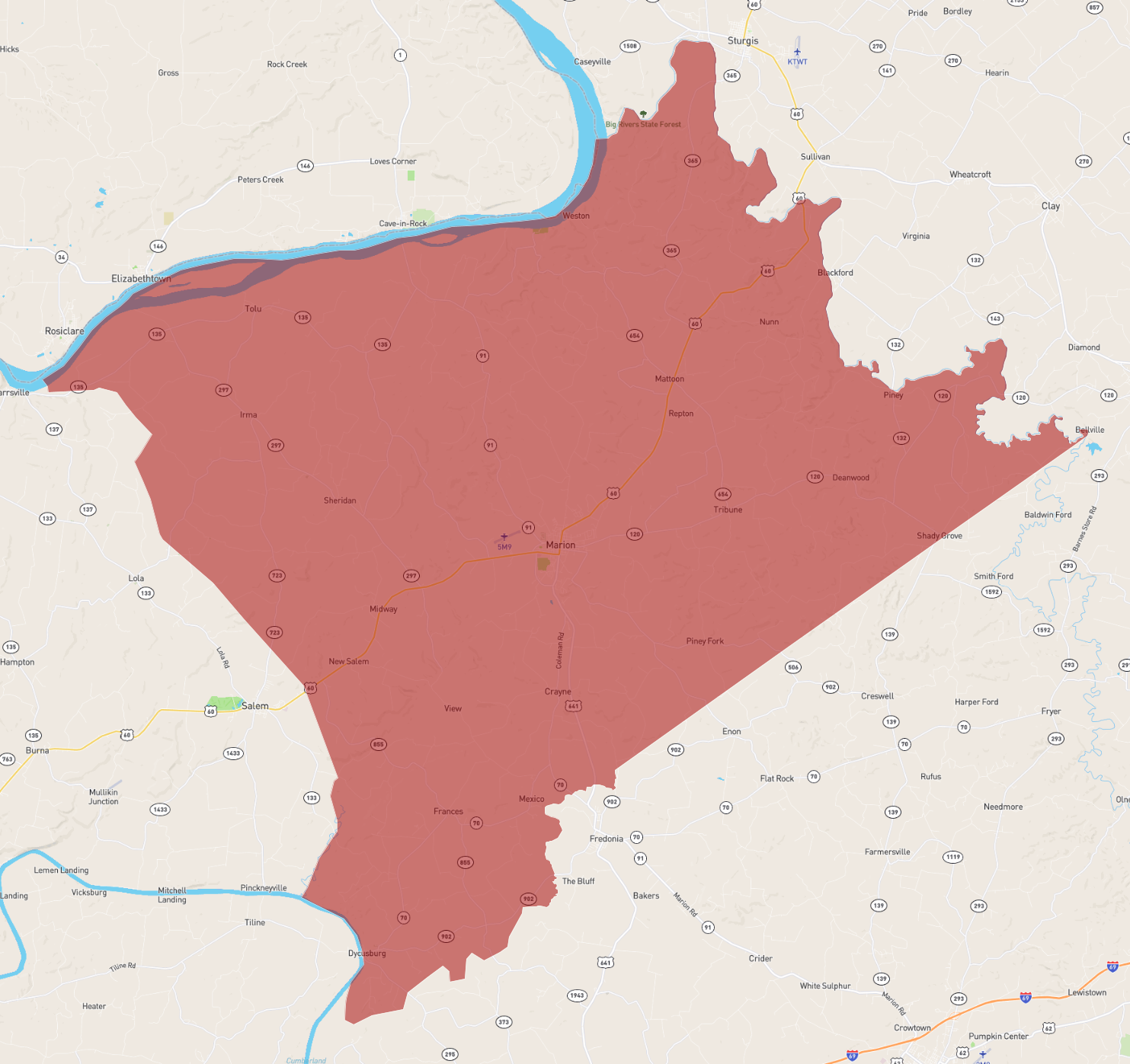 Kentucky Crittenden County