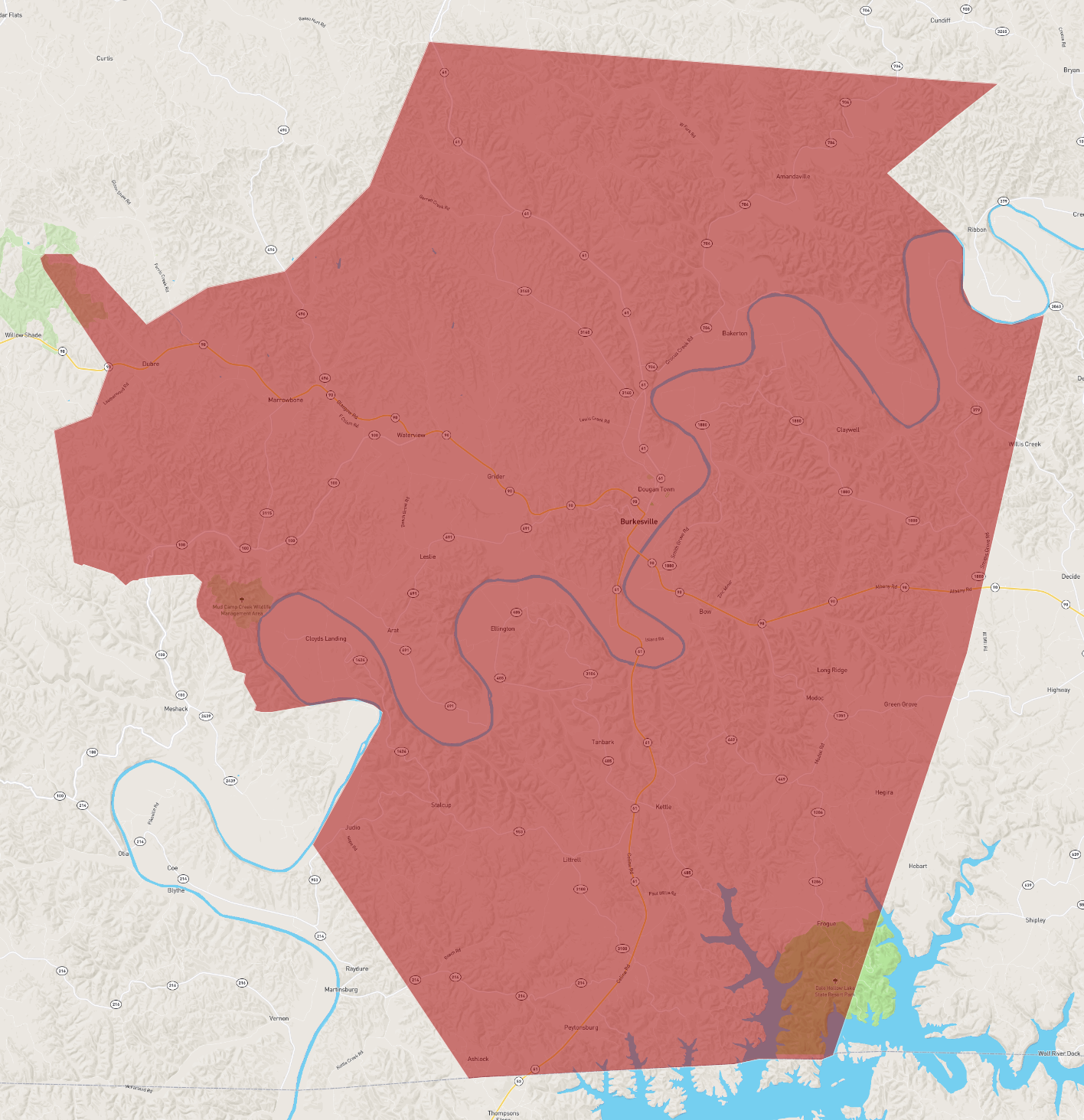 Kentucky Cumberland County