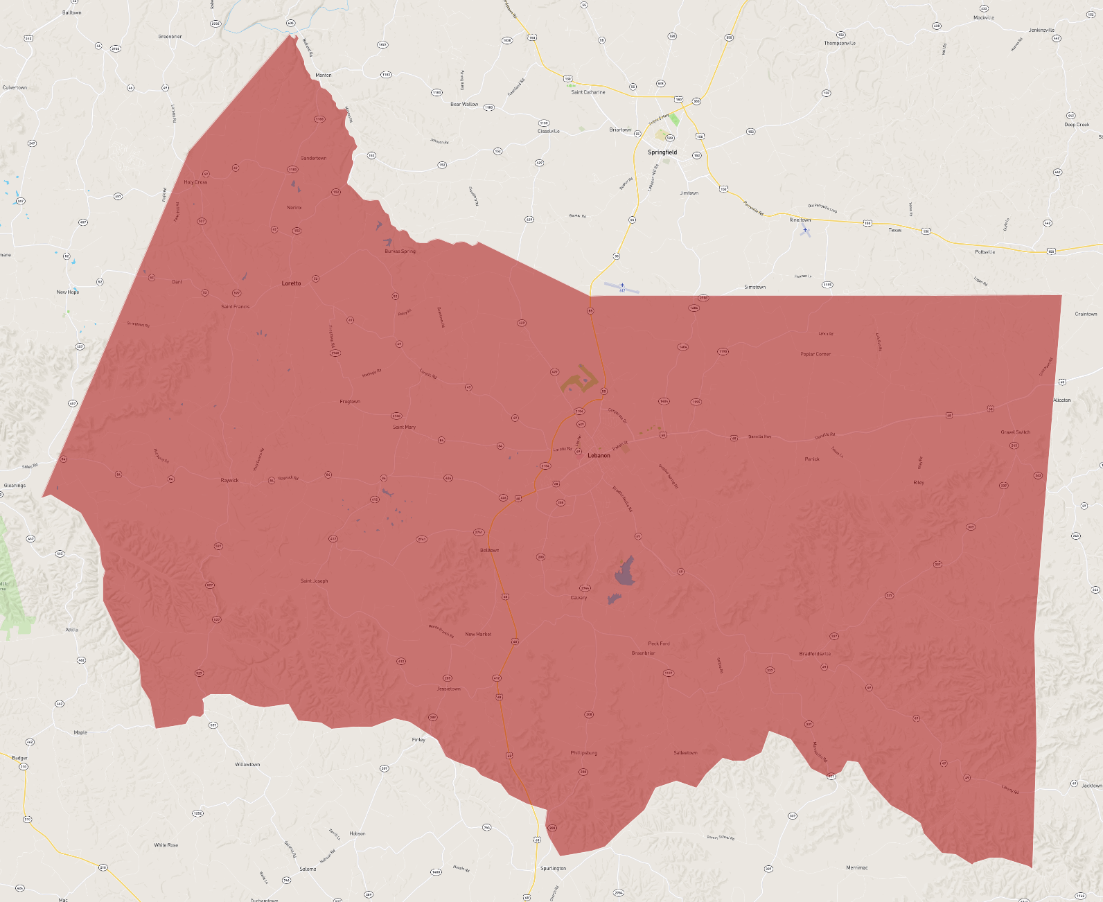 Kentucky Marion County