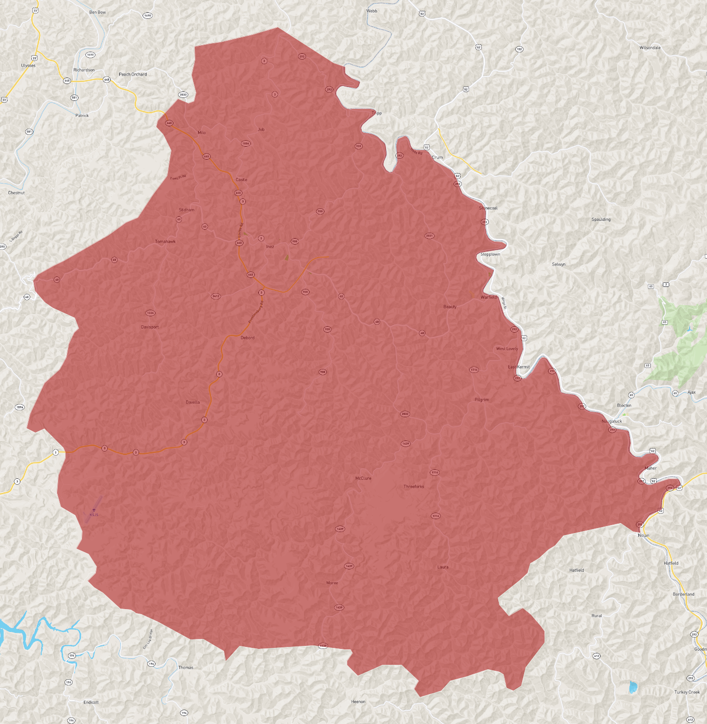 Kentucky Martin County