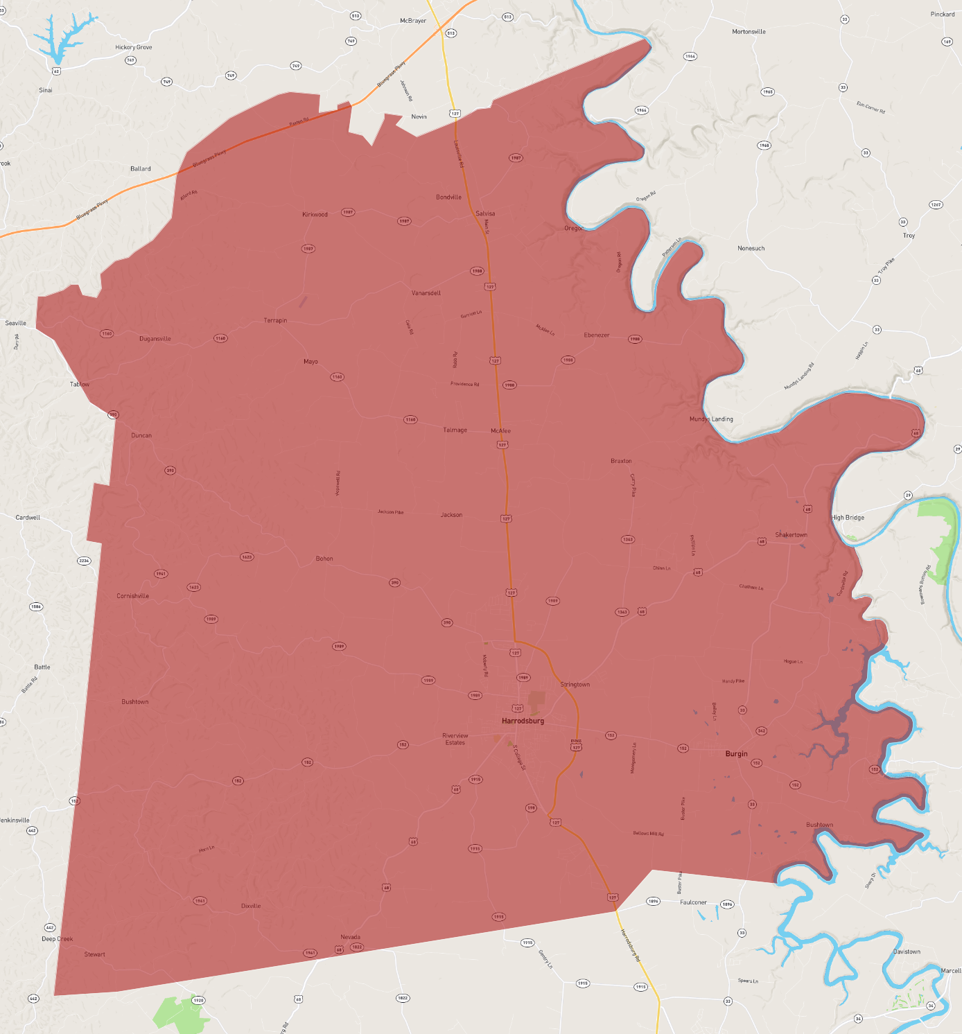 Kentucky Mercer County