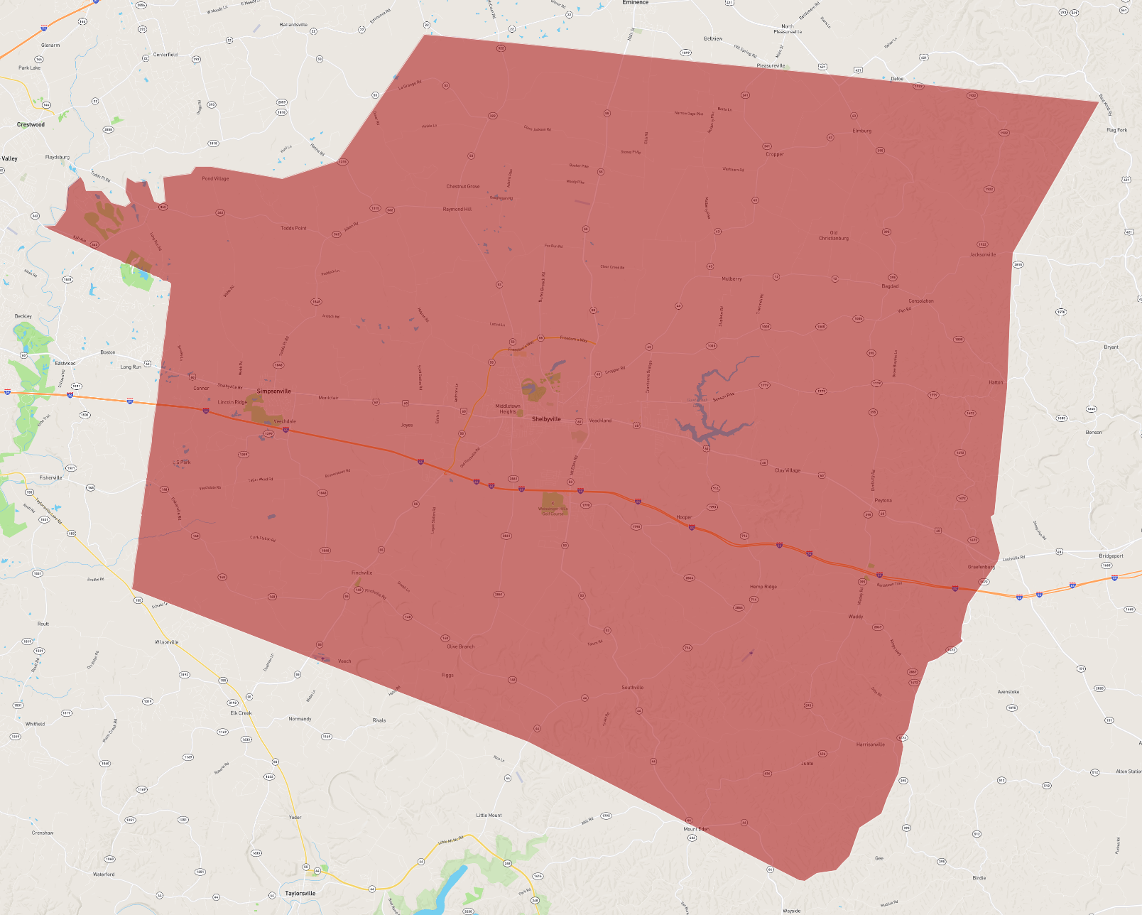 Kentucky Shelby County