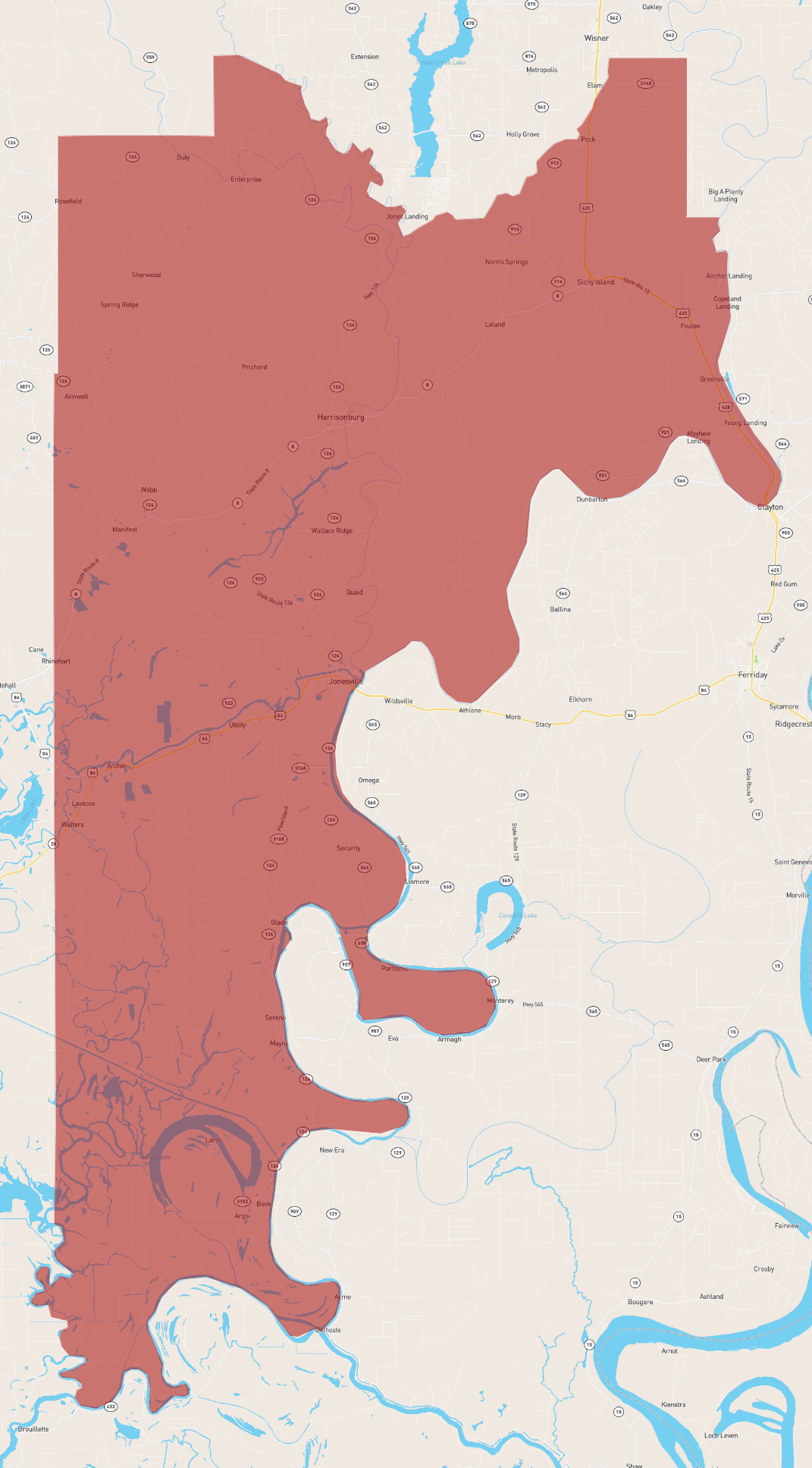 Louisiana Catahoula Parish