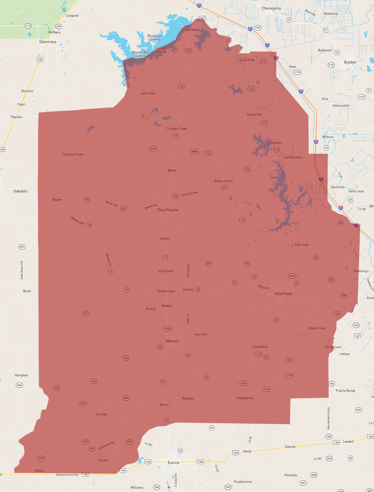Louisiana Evangeline Parish