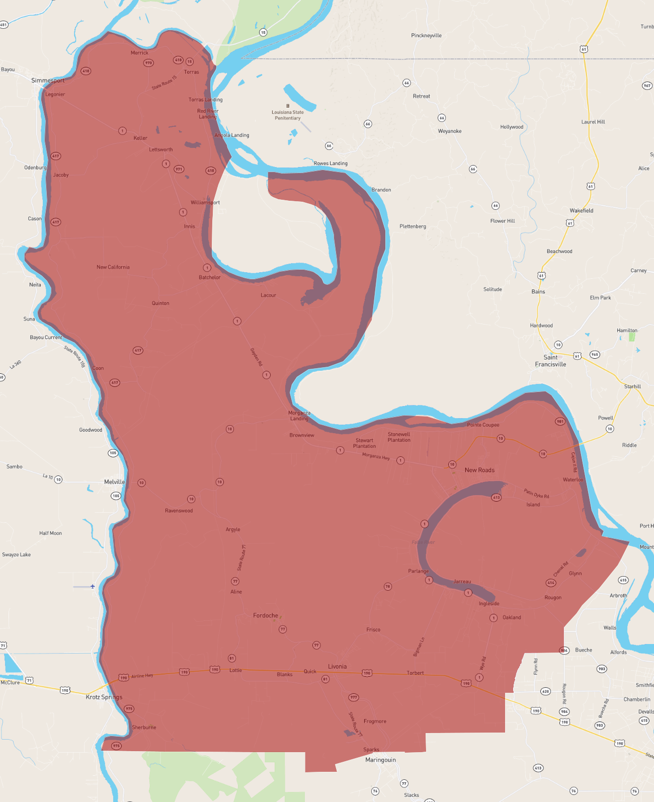 Louisiana Pointe Coupee Parish