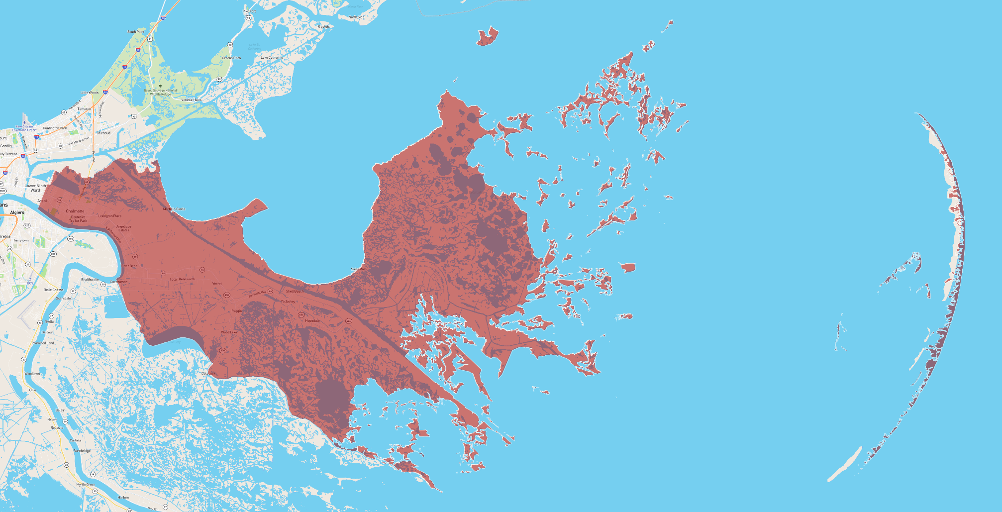 Louisiana Saint Bernard Parish