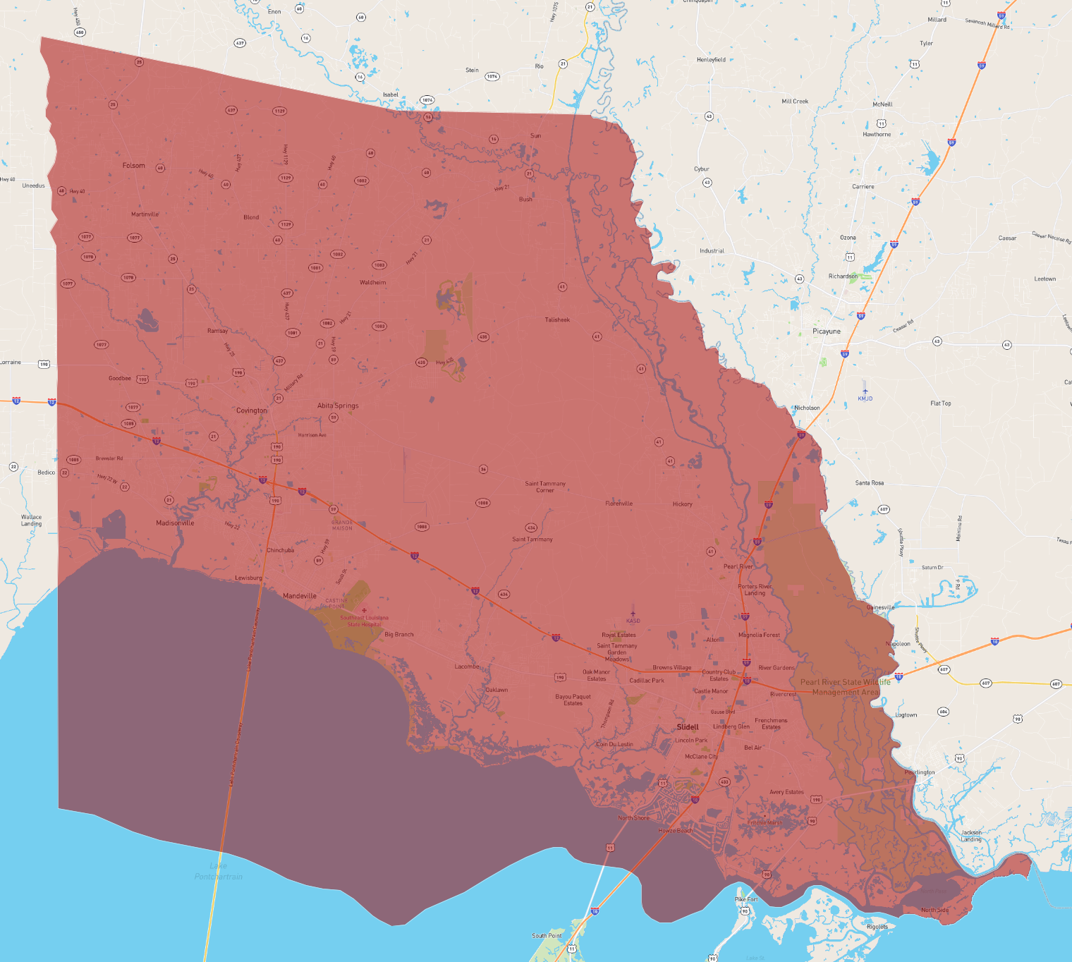 Louisiana St. Tammany Parish