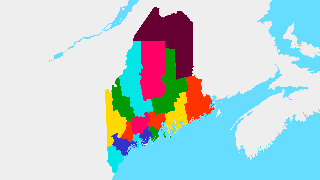 Counties of Maine Thumbnail
