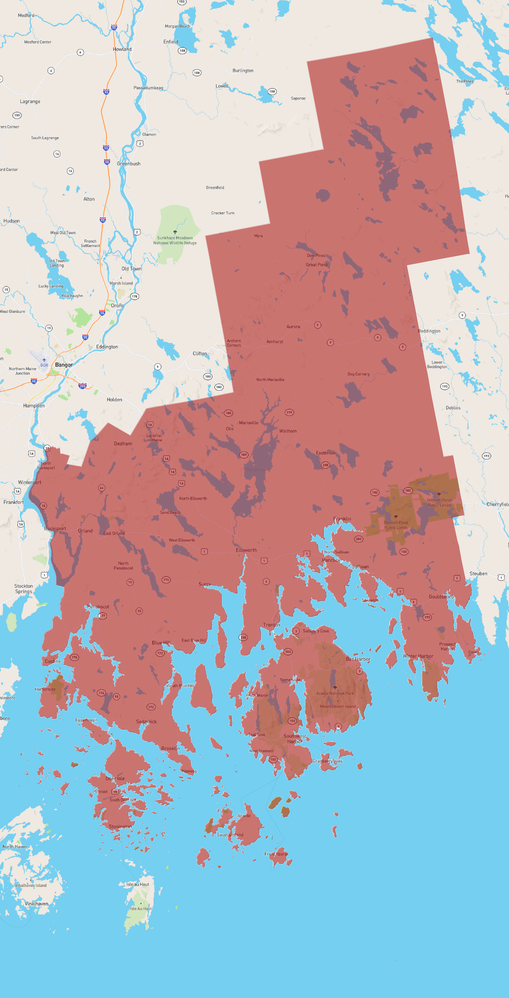 Maine Hancock County