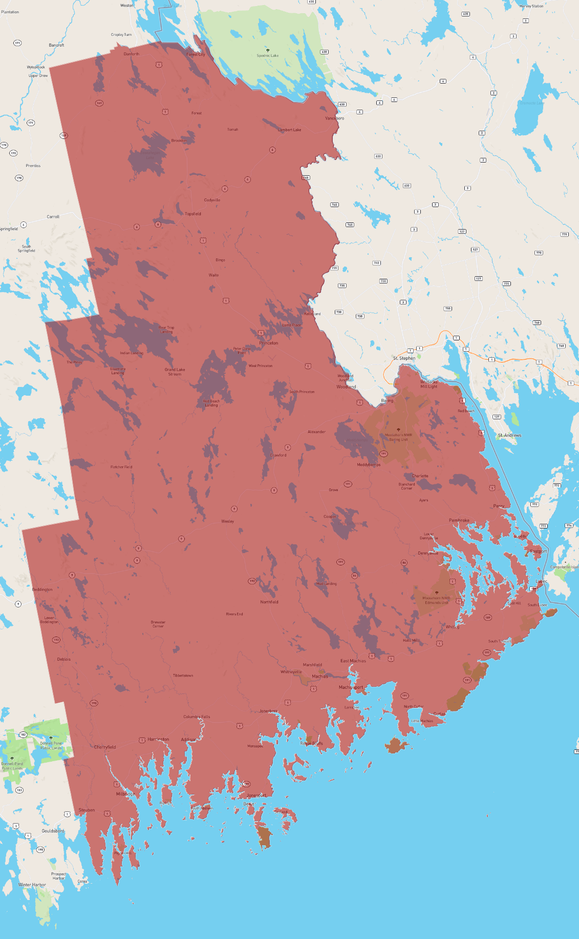 Maine Washington County