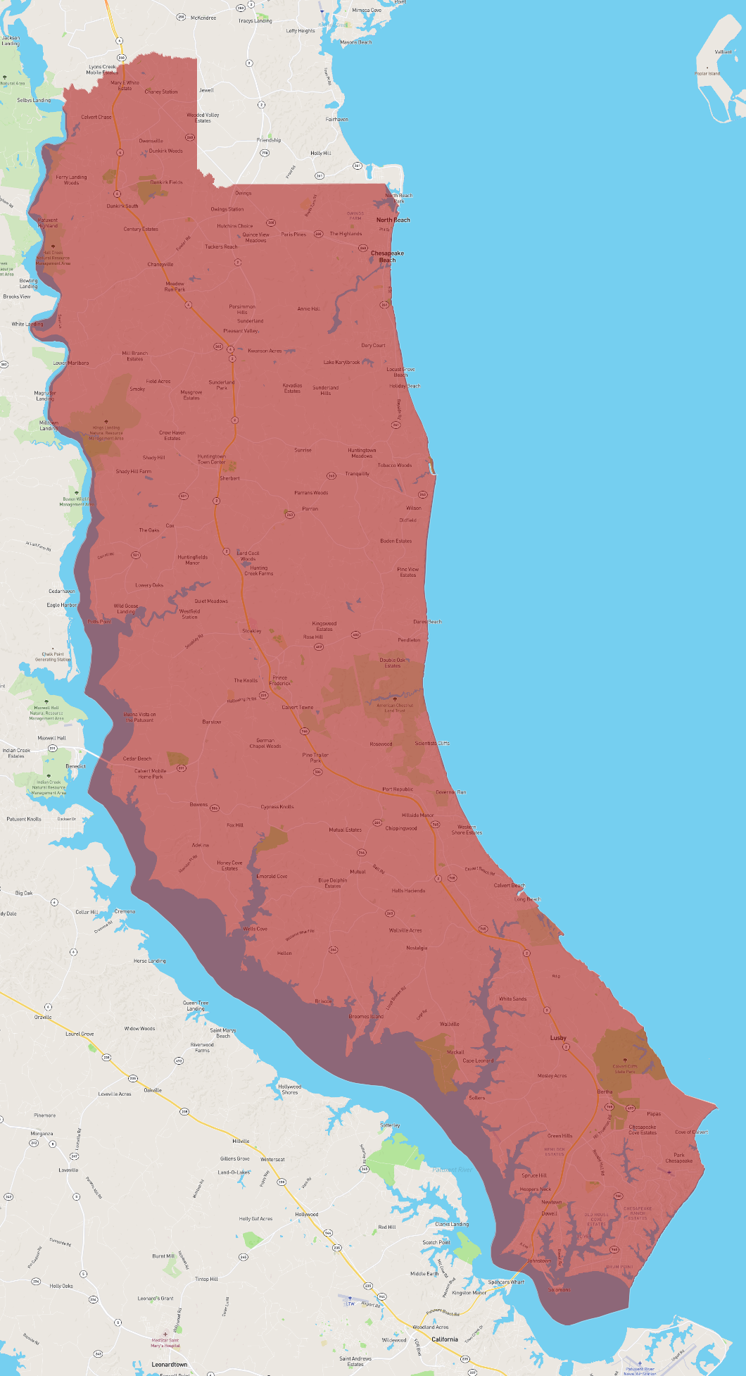 Maryland Calvert County