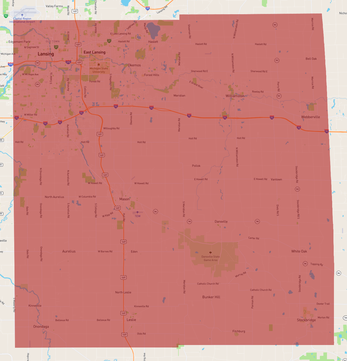 Michigan Ingham County