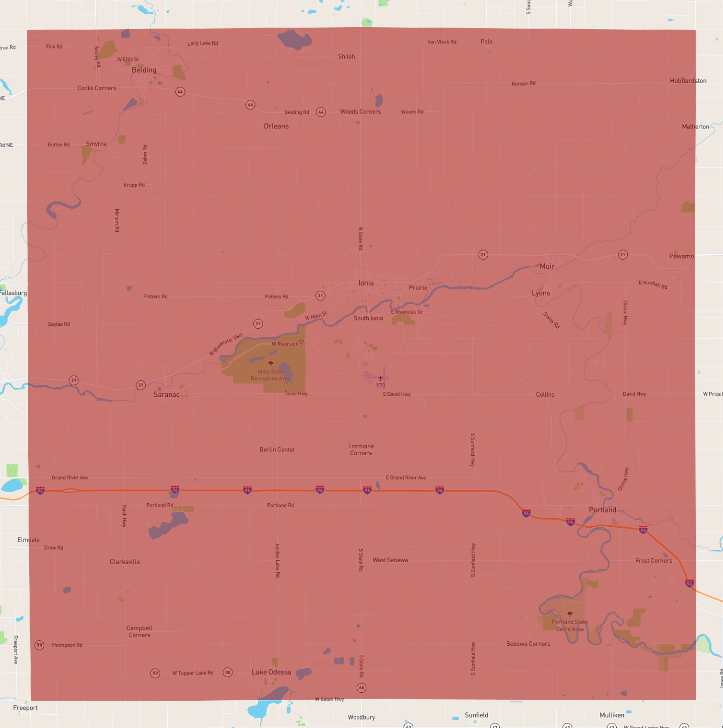 Michigan Ionia County