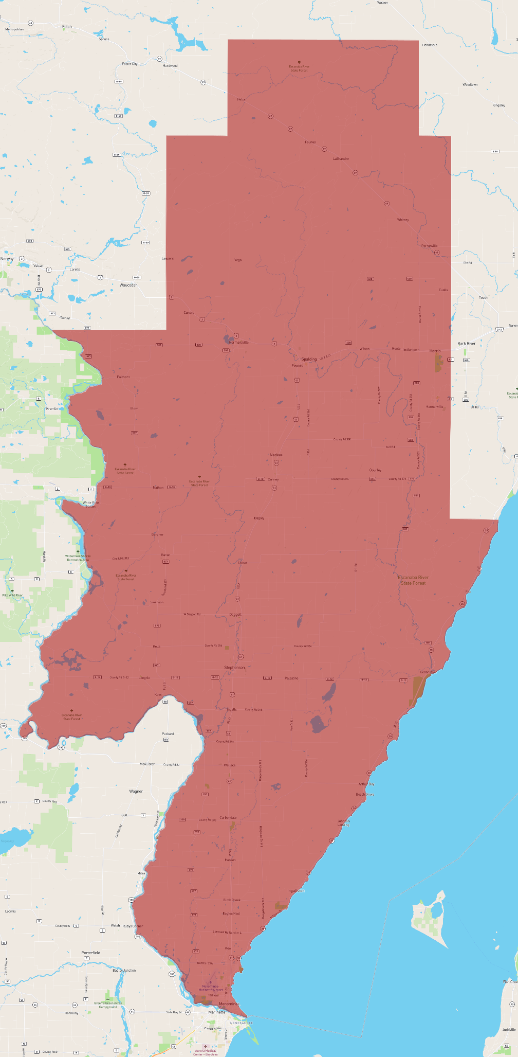 Michigan Menominee County