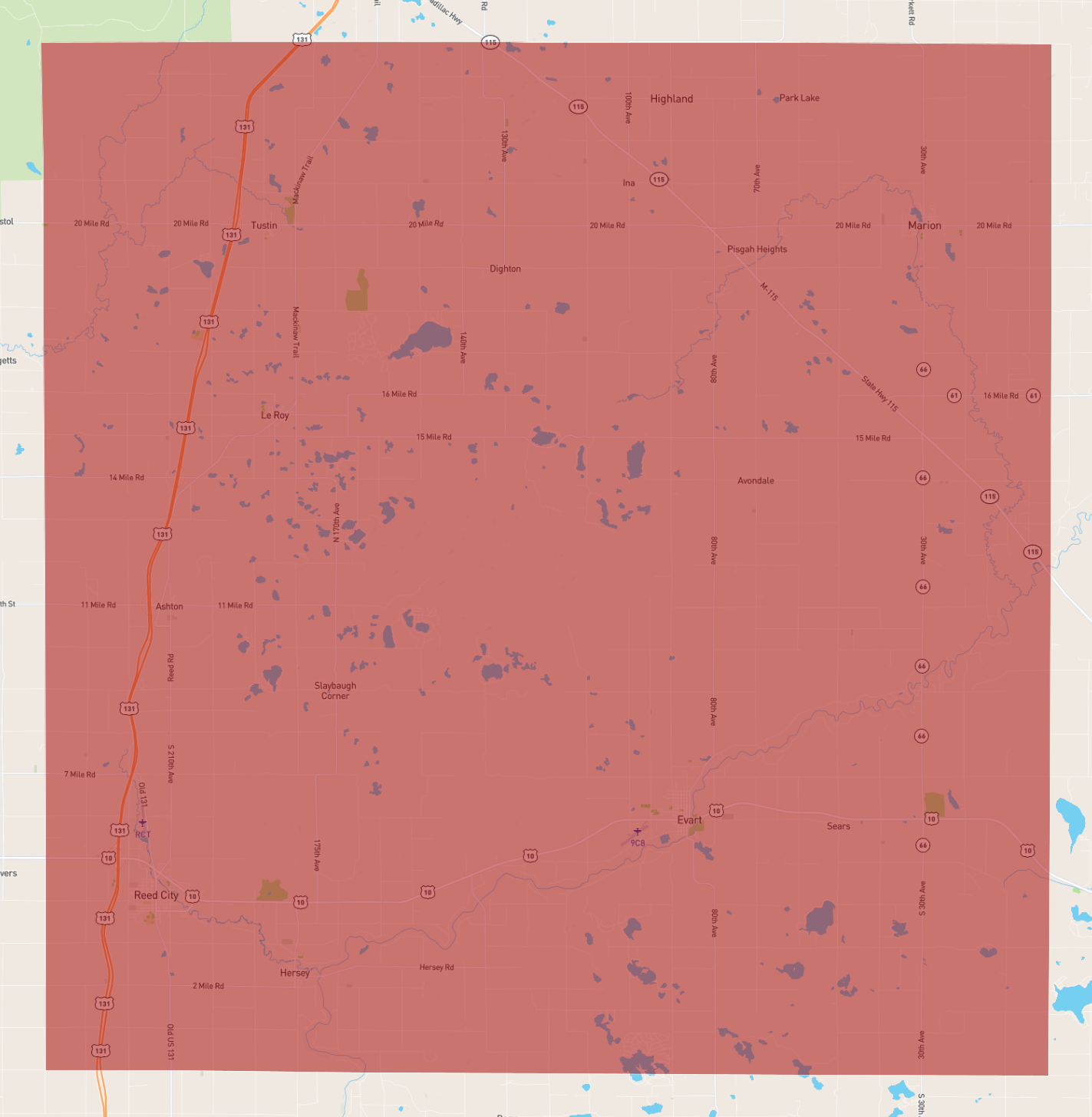 Michigan Osceola County