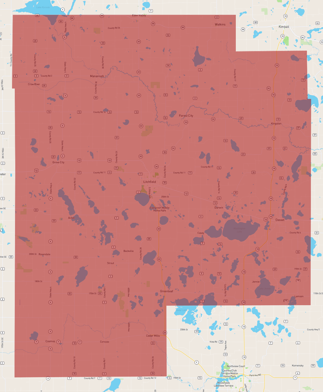 Minnesota Meeker County