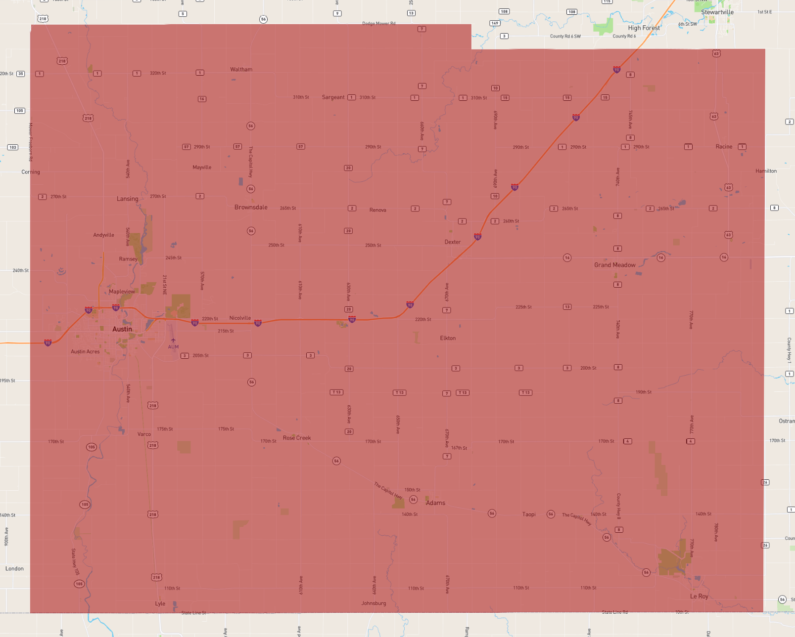 Minnesota Mower County