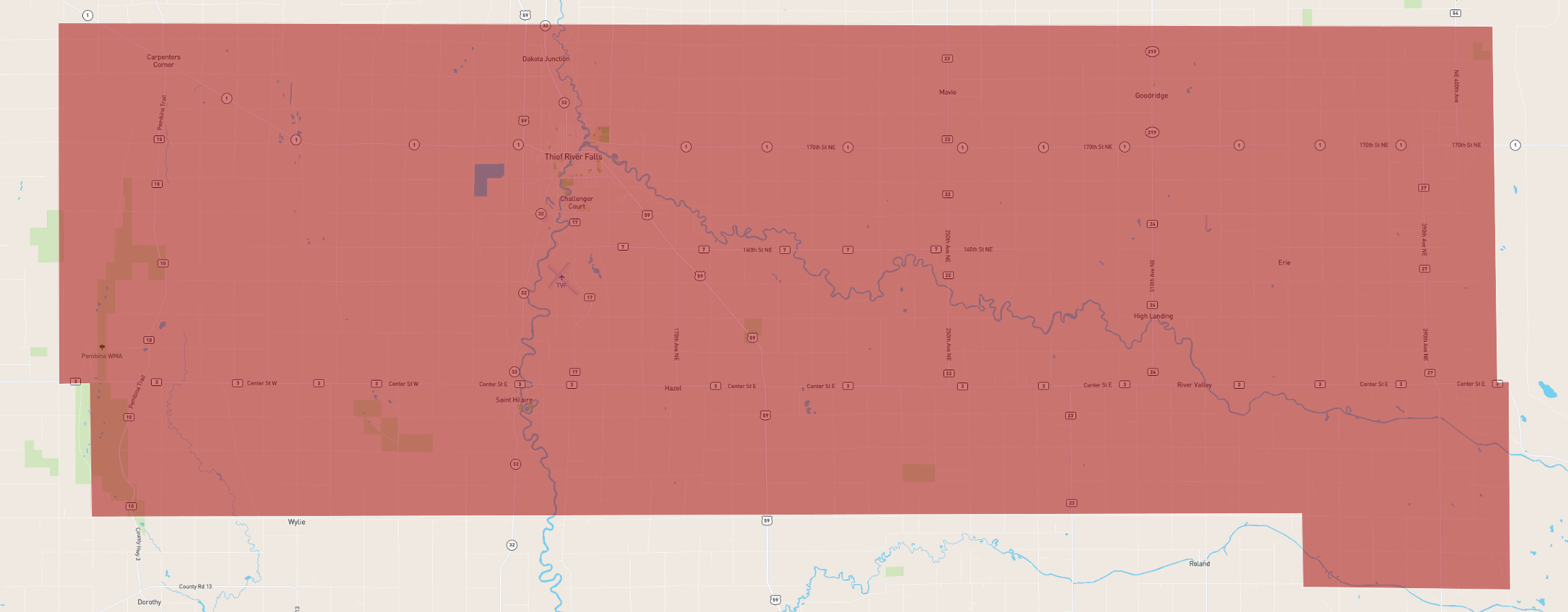Minnesota Pennington County