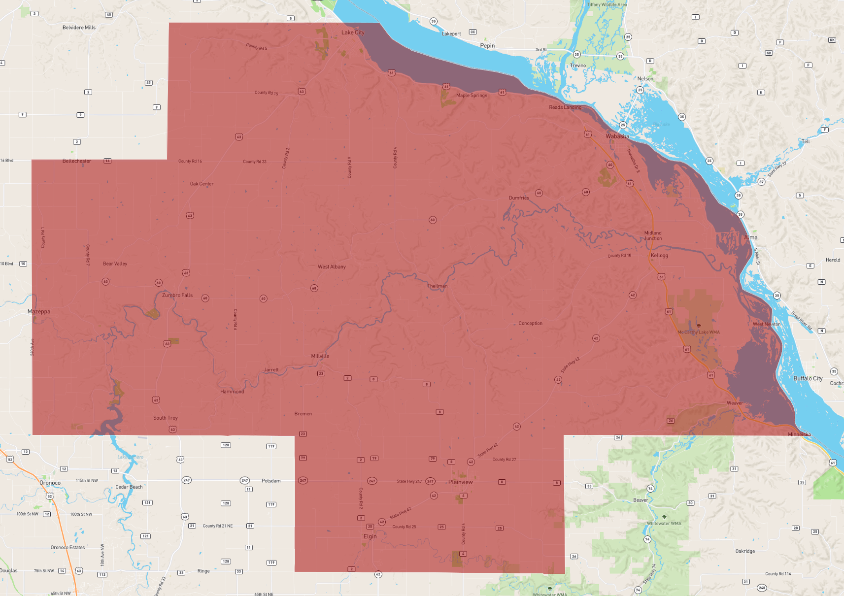 Minnesota Wabasha County