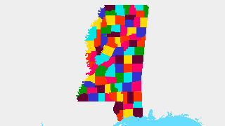 Counties of Mississippi Thumbnail