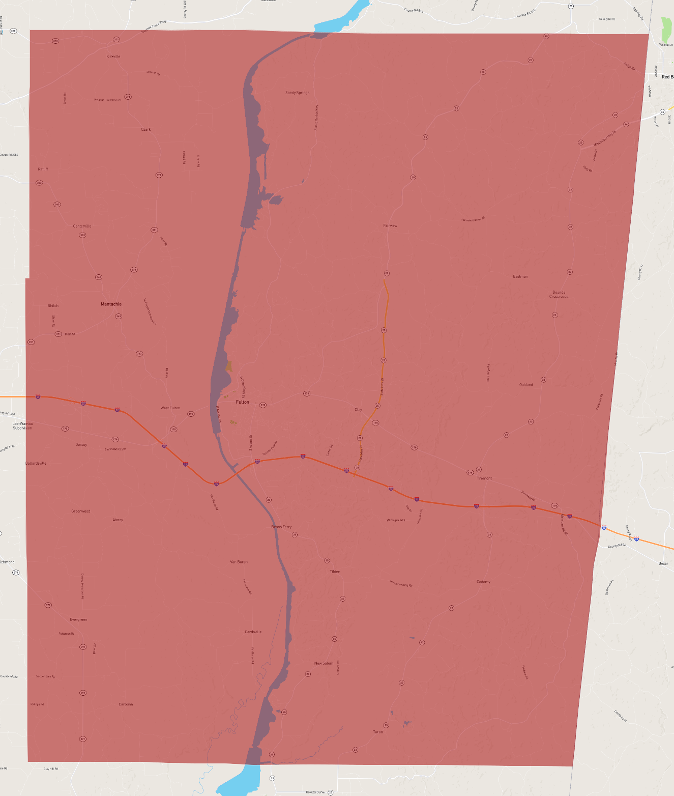 Mississippi Itawamba County