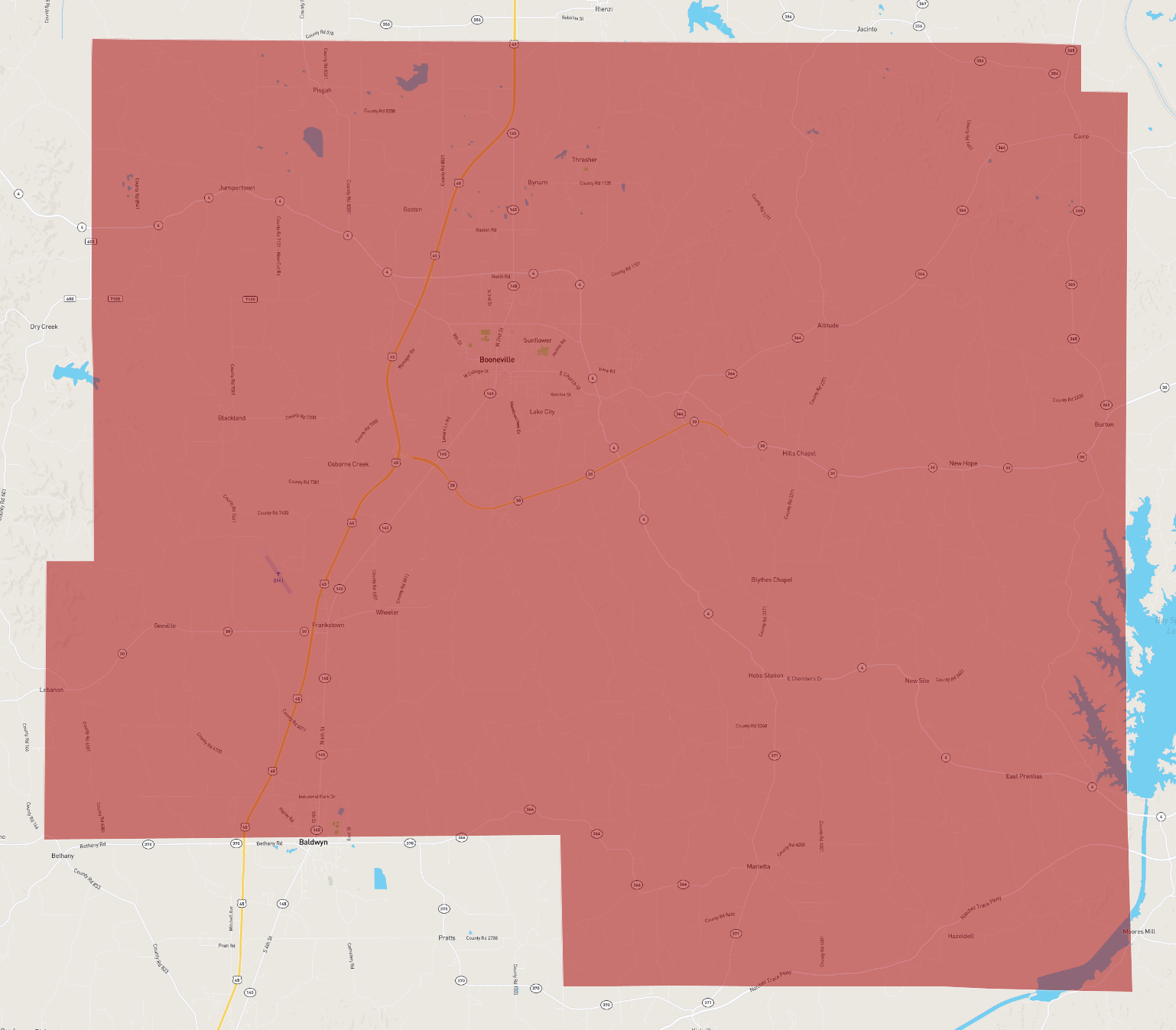 Mississippi Prentiss County