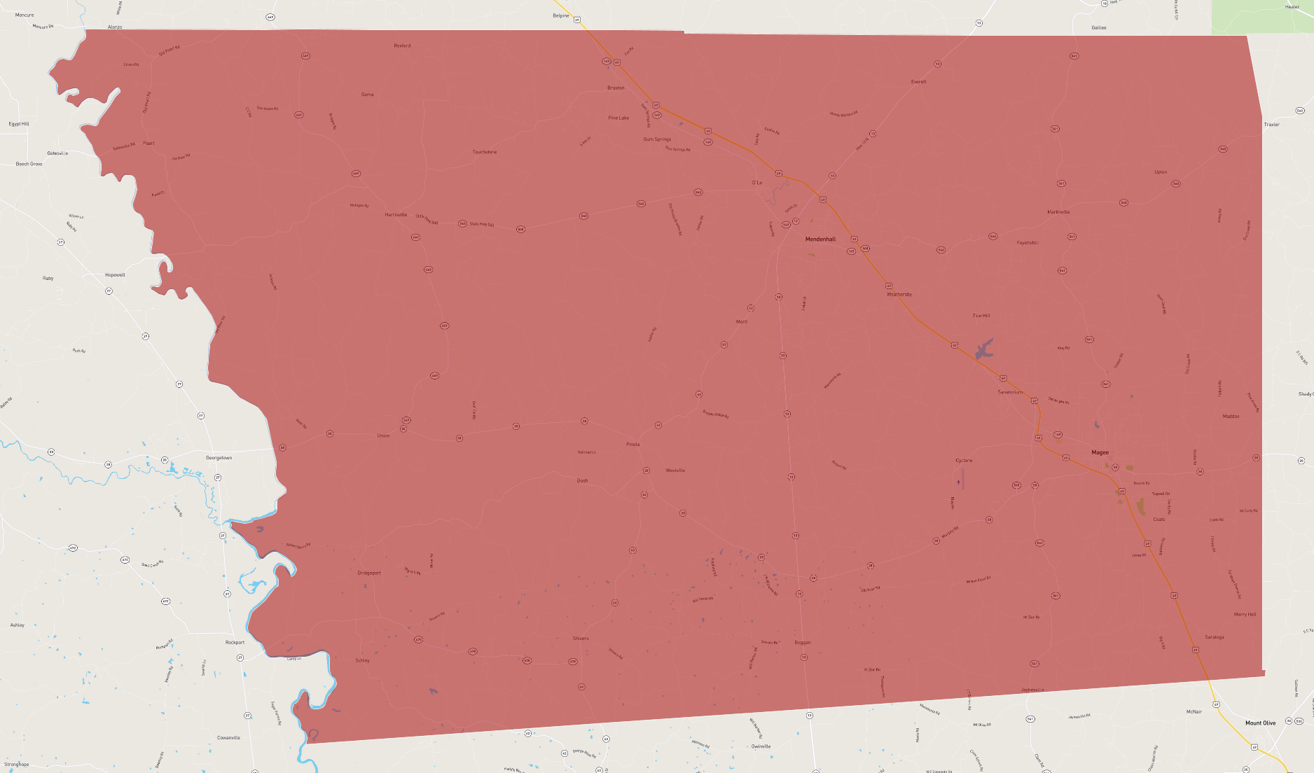 Mississippi Simpson County