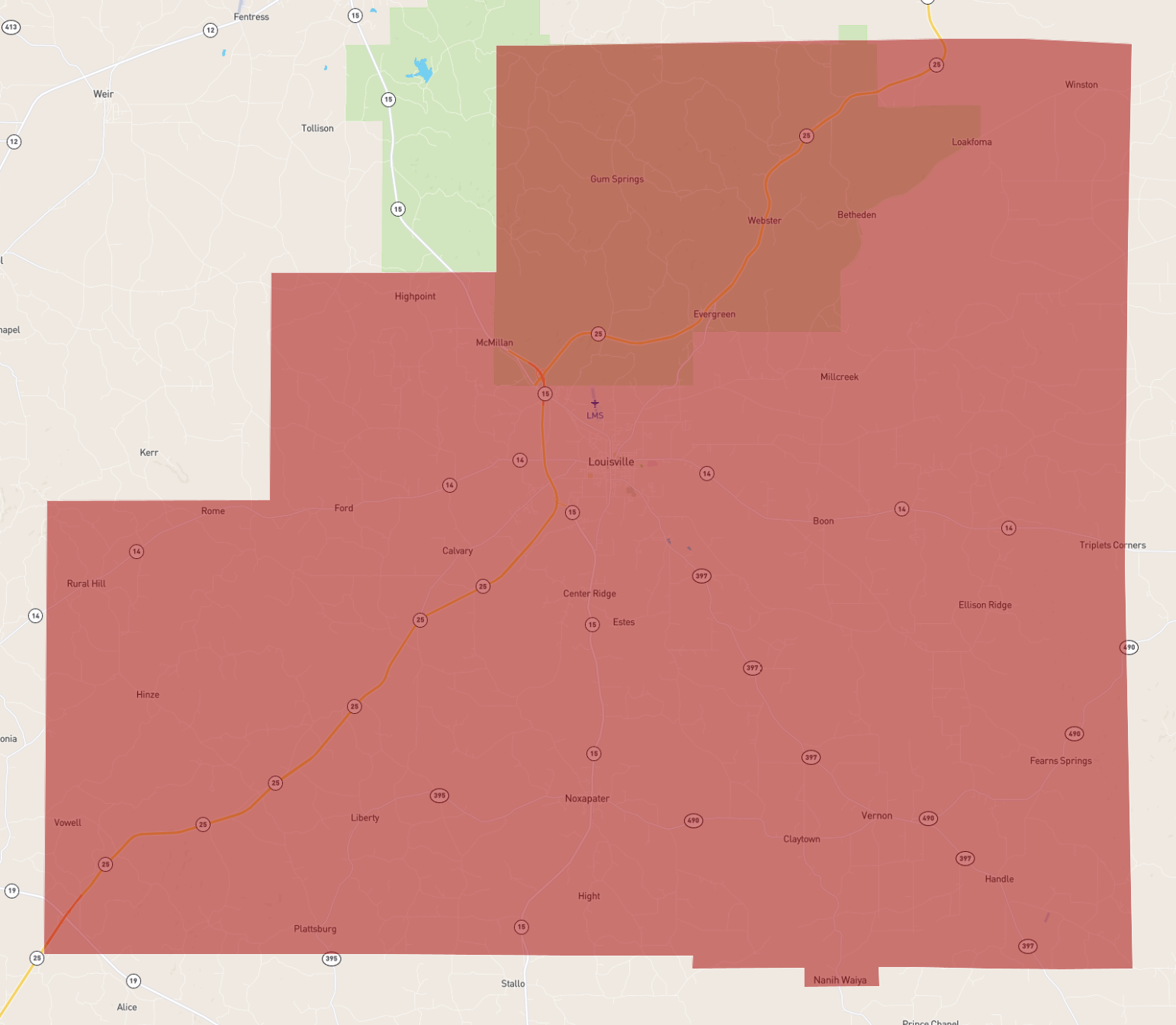 Mississippi Winston County