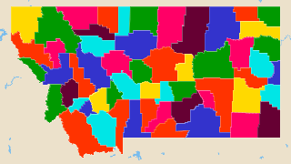Counties in Montana Thumbnail