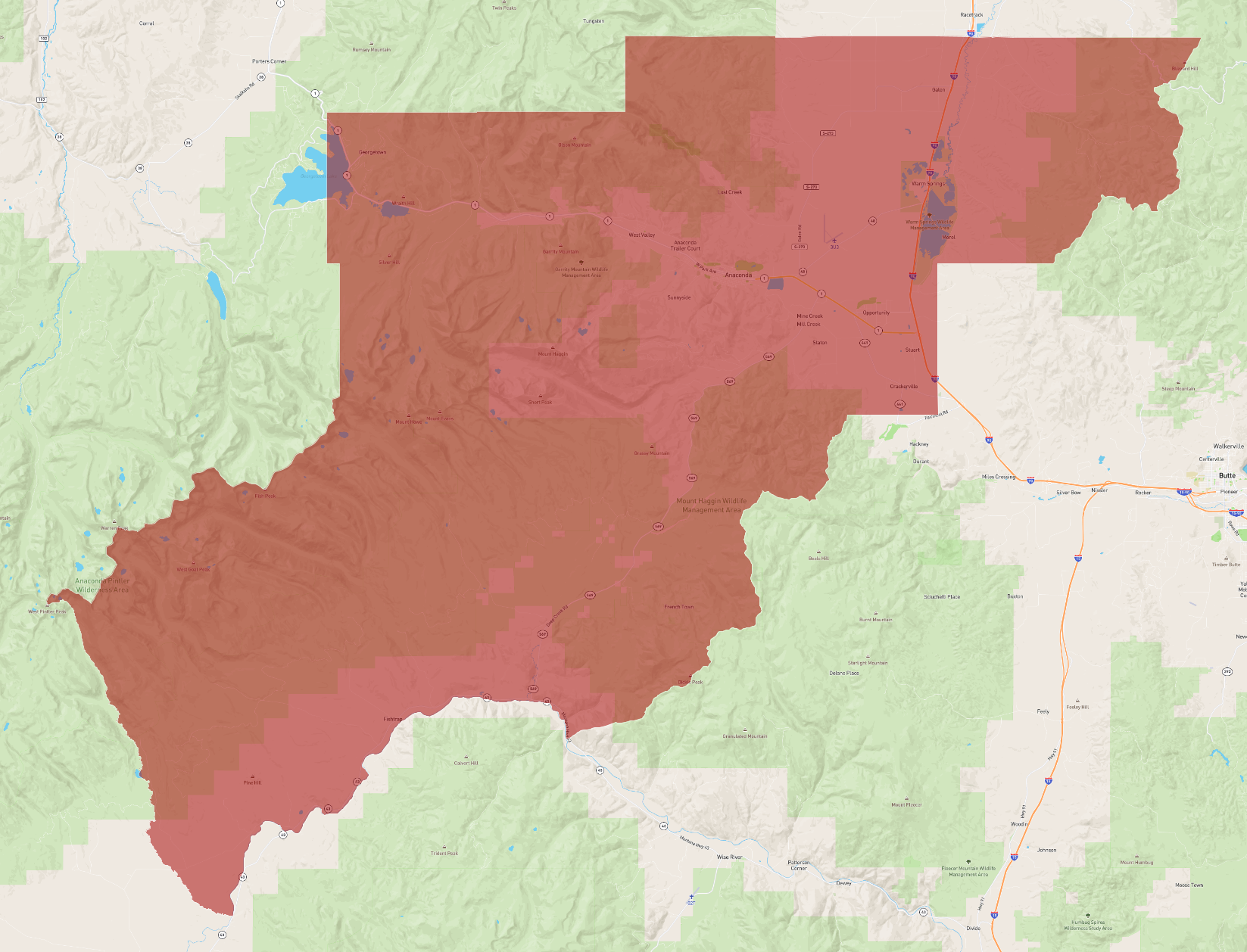 Montana Deer Lodge County