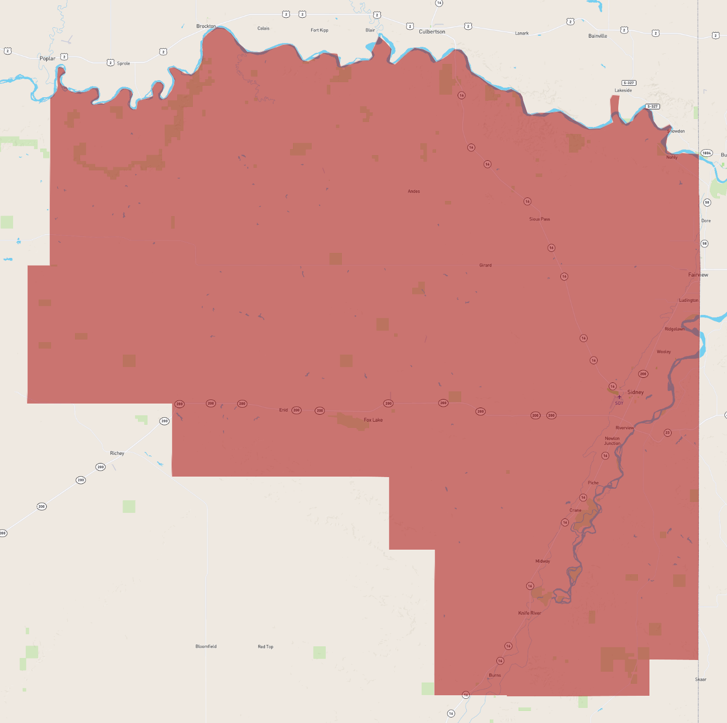 Montana Richland County