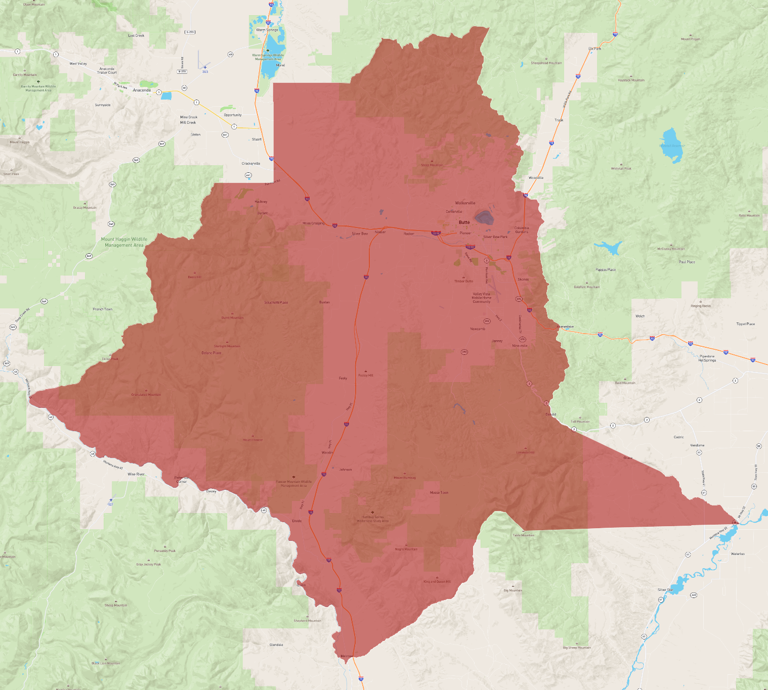 Montana Silver Bow County