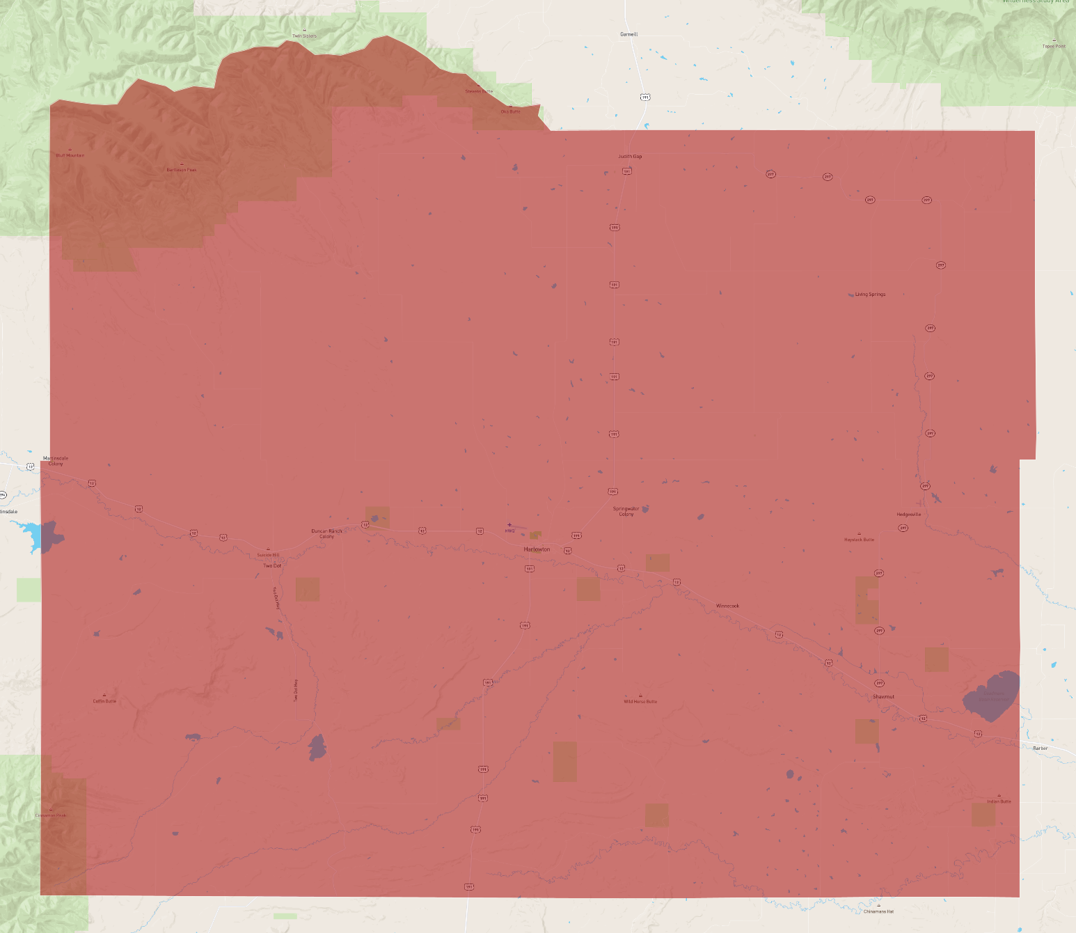 Montana Wheatland County