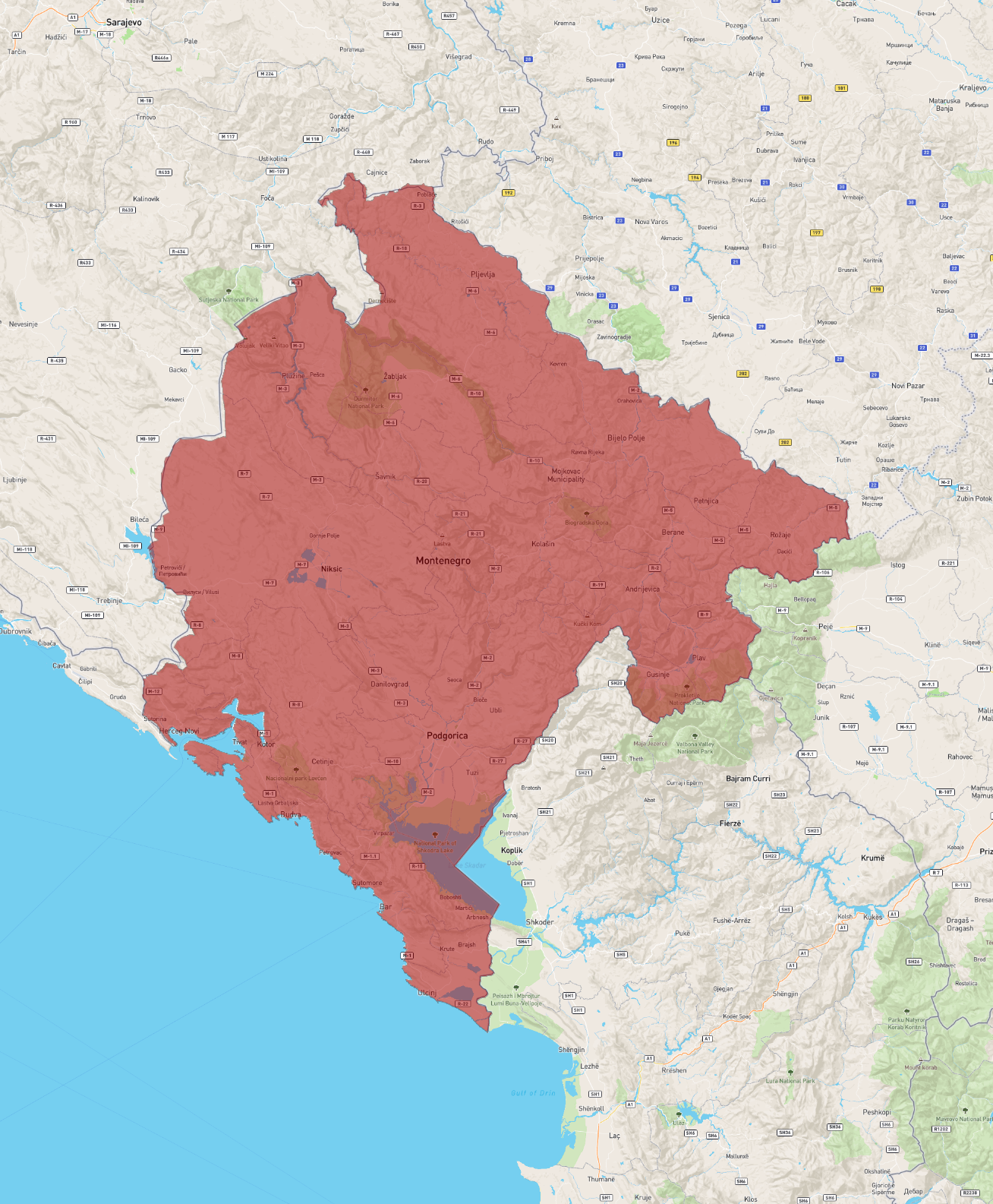 Montenegro AtlasBig