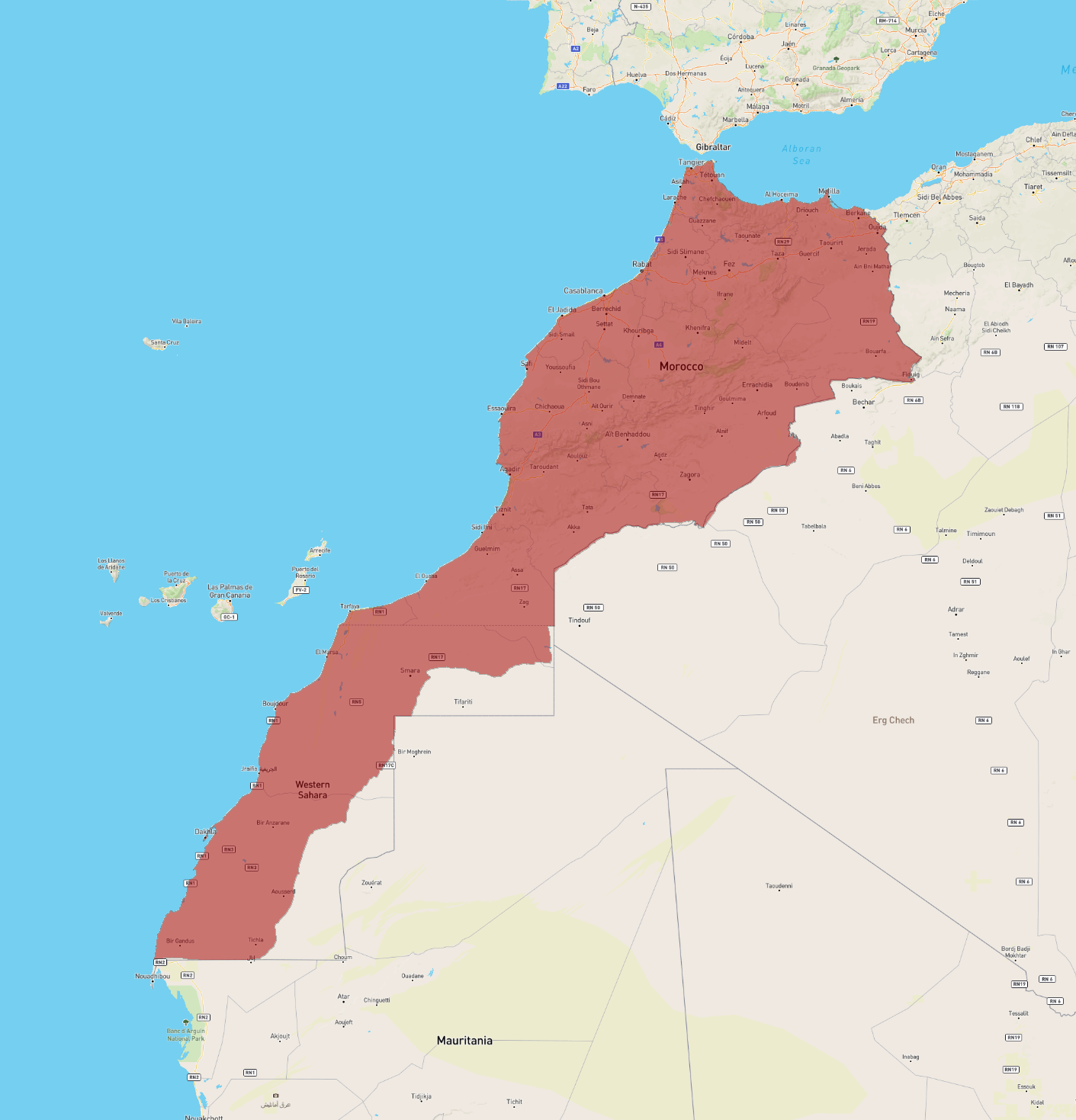 Morocco AtlasBig