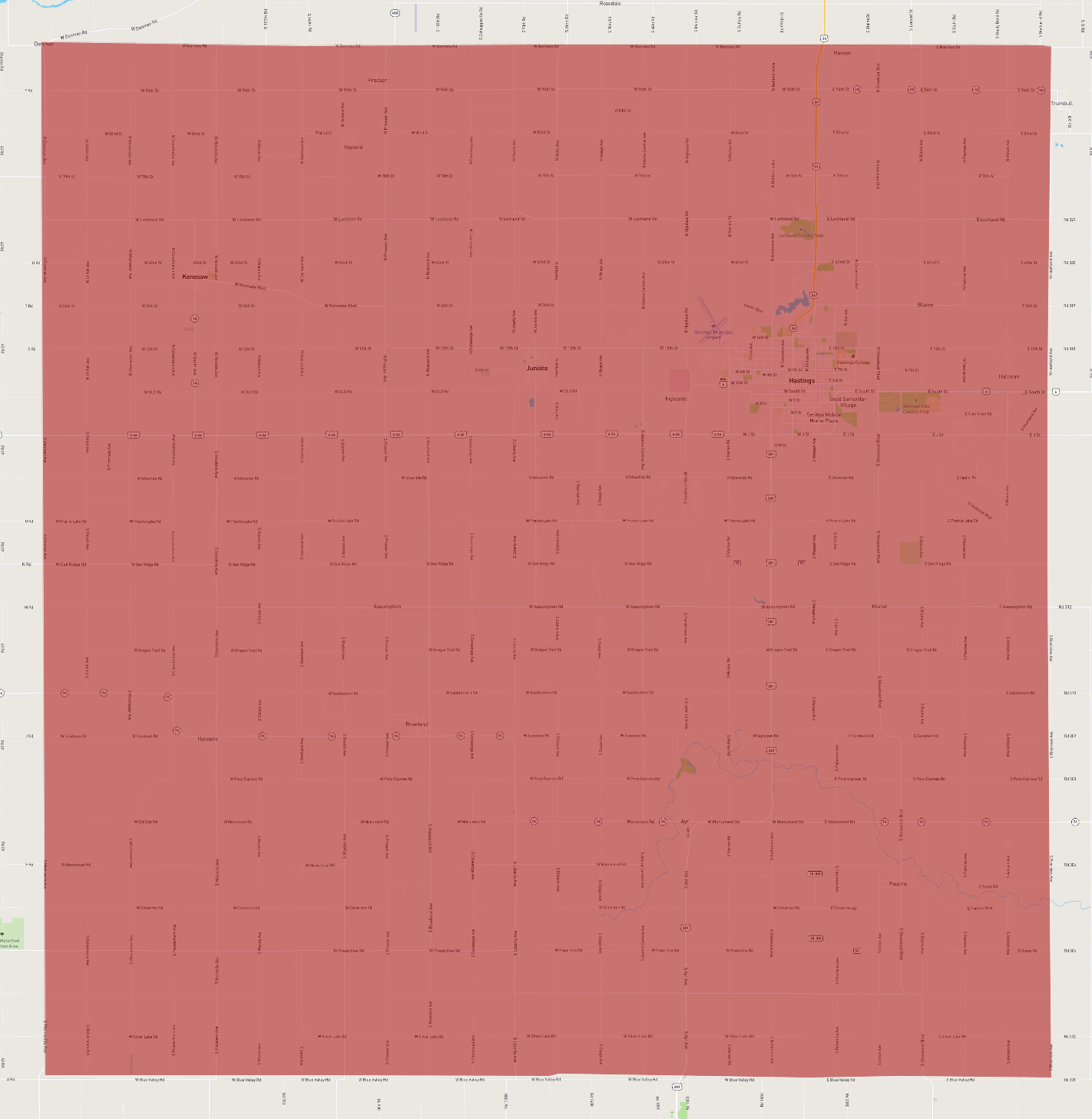 Nebraska Adams County