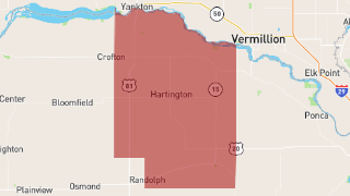 Cedar County Nebraska Map Nebraska Cedar County - Atlasbig.com