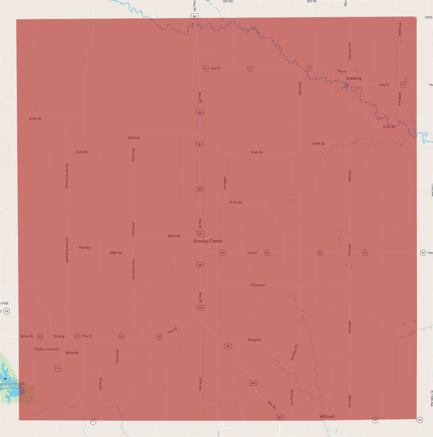 Nebraska Greeley County