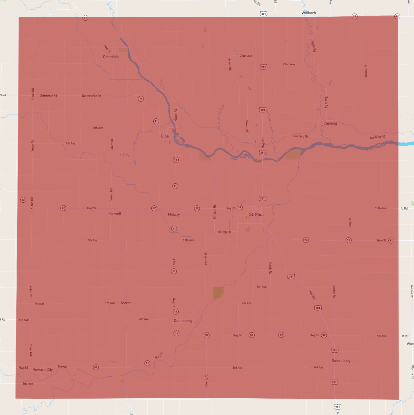 Nebraska Howard County
