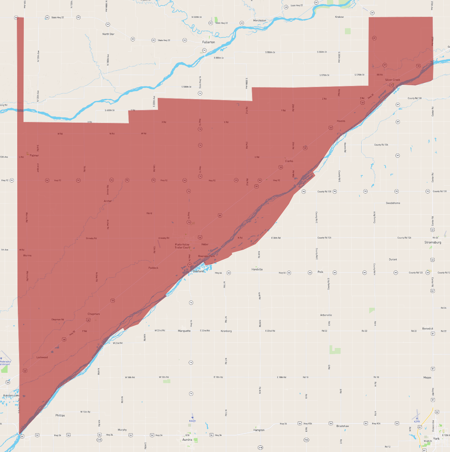 Nebraska Merrick County