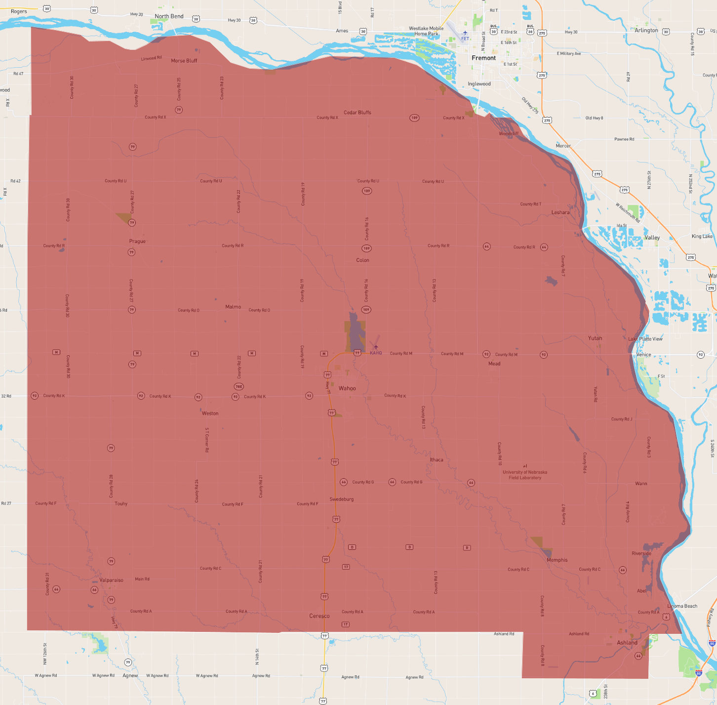 Nebraska Saunders County