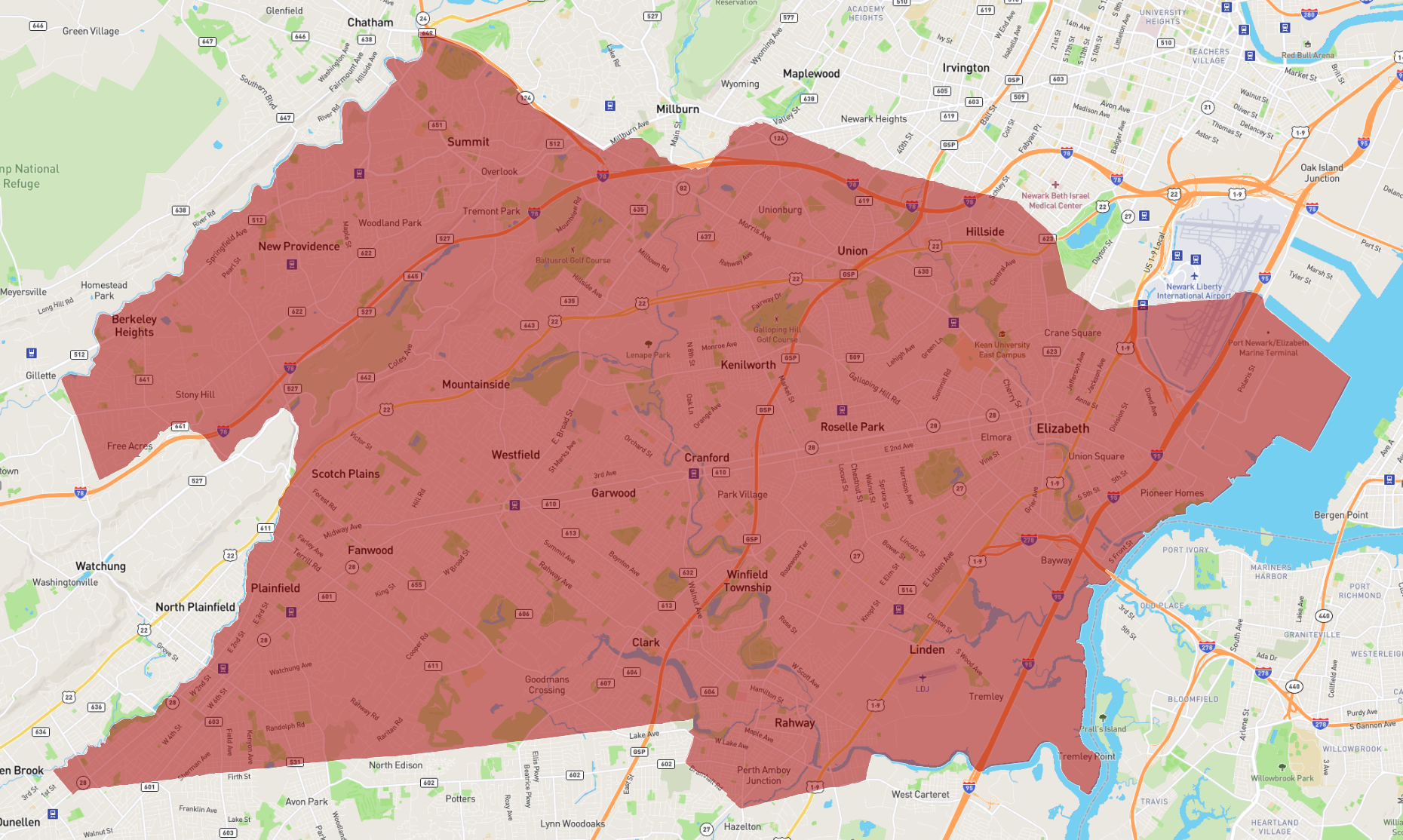 New Jersey Union County