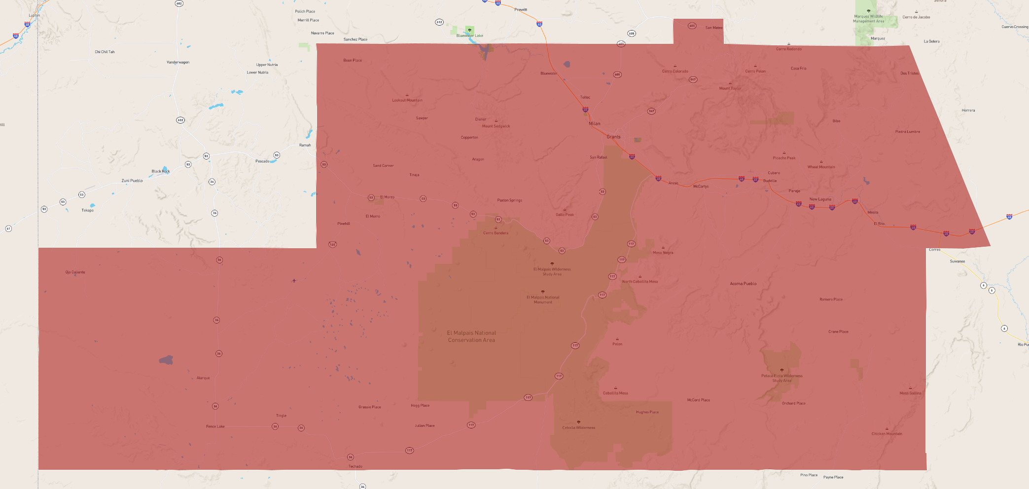 New Mexico Cibola County