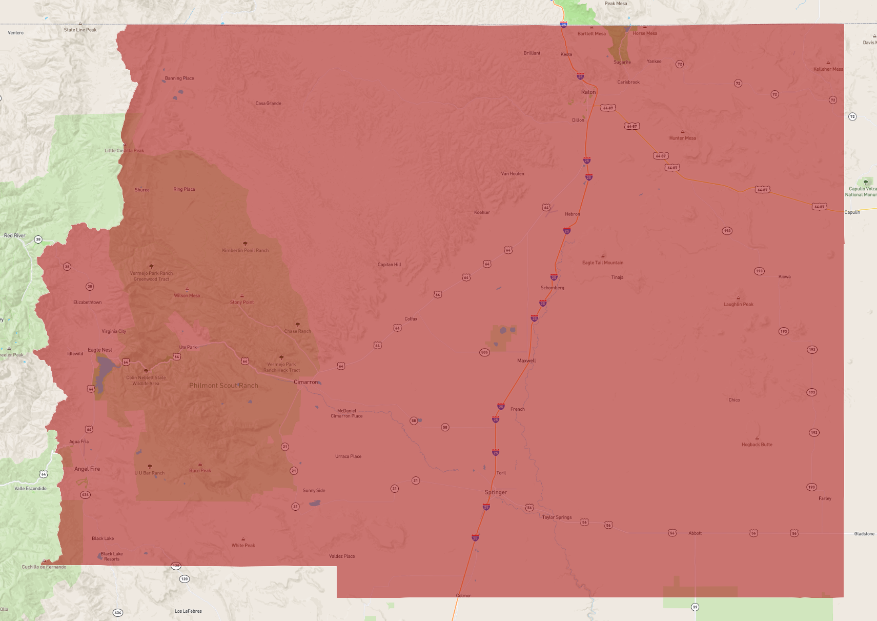 New Mexico Colfax County